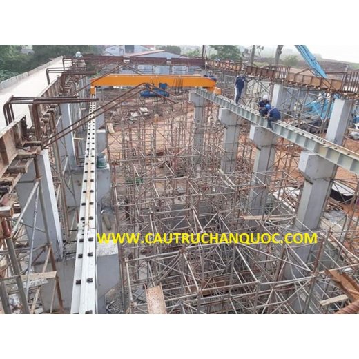 Cầu trục 10 tấn hàn quốc 1 dầm đơn khẩu độ nhà xưởng 10m Cầu trục 10 tấn hàn quốc 1 dầm đơn khẩu độ nhà xưởng 10m