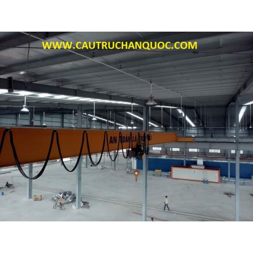 Cầu trục 3 tấn hàn quốc 1 dầm đơn khẩu độ nhà xưởng 25m Cầu trục 3 tấn hàn quốc 1 dầm đơn khẩu độ nhà xưởng 25m