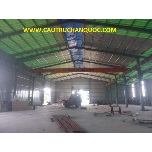 Cầu trục 5 tấn hàn quốc 1 dầm đơn khẩu độ nhà xưởng 15m Cầu trục 5 tấn hàn quốc 1 dầm đơn khẩu độ nhà xưởng 15m